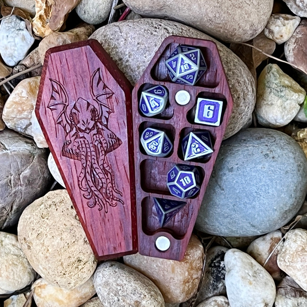 Cthulhu - Mini Dice Crypt-Cryptic Creative-Cryptic Creative- dice crypt - mini dice - dice vault - dice box - dice coffin