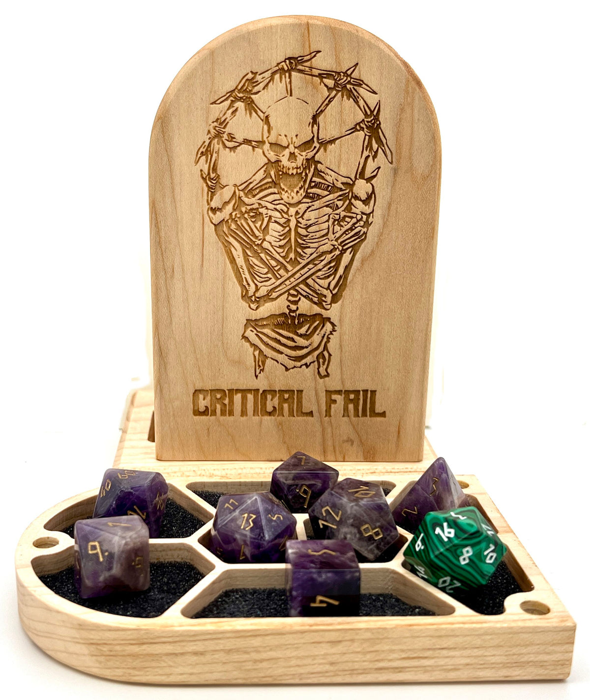 Headstone Dice Crypt - Critical Fail