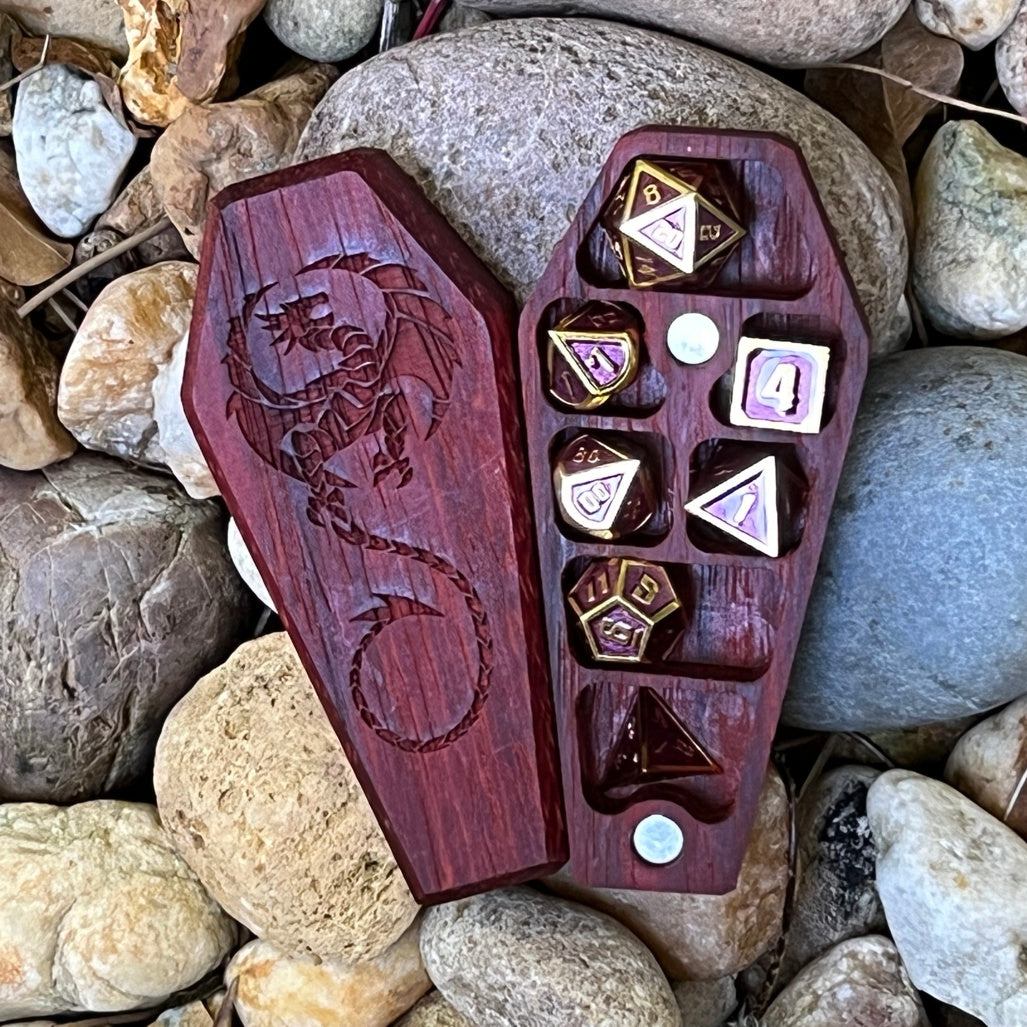 Dragon - Mini Dice Crypt-Cryptic Creative-Cryptic Creative- dice crypt - mini dice - dice vault - dice box - dice coffin