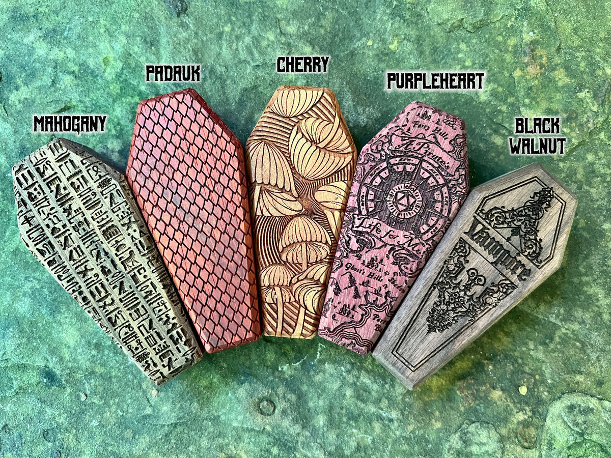 Mushroom - Mini Dice Crypt-Cryptic Creative-Cryptic Creative- dice crypt - mini dice - dice vault - dice box - dice coffin