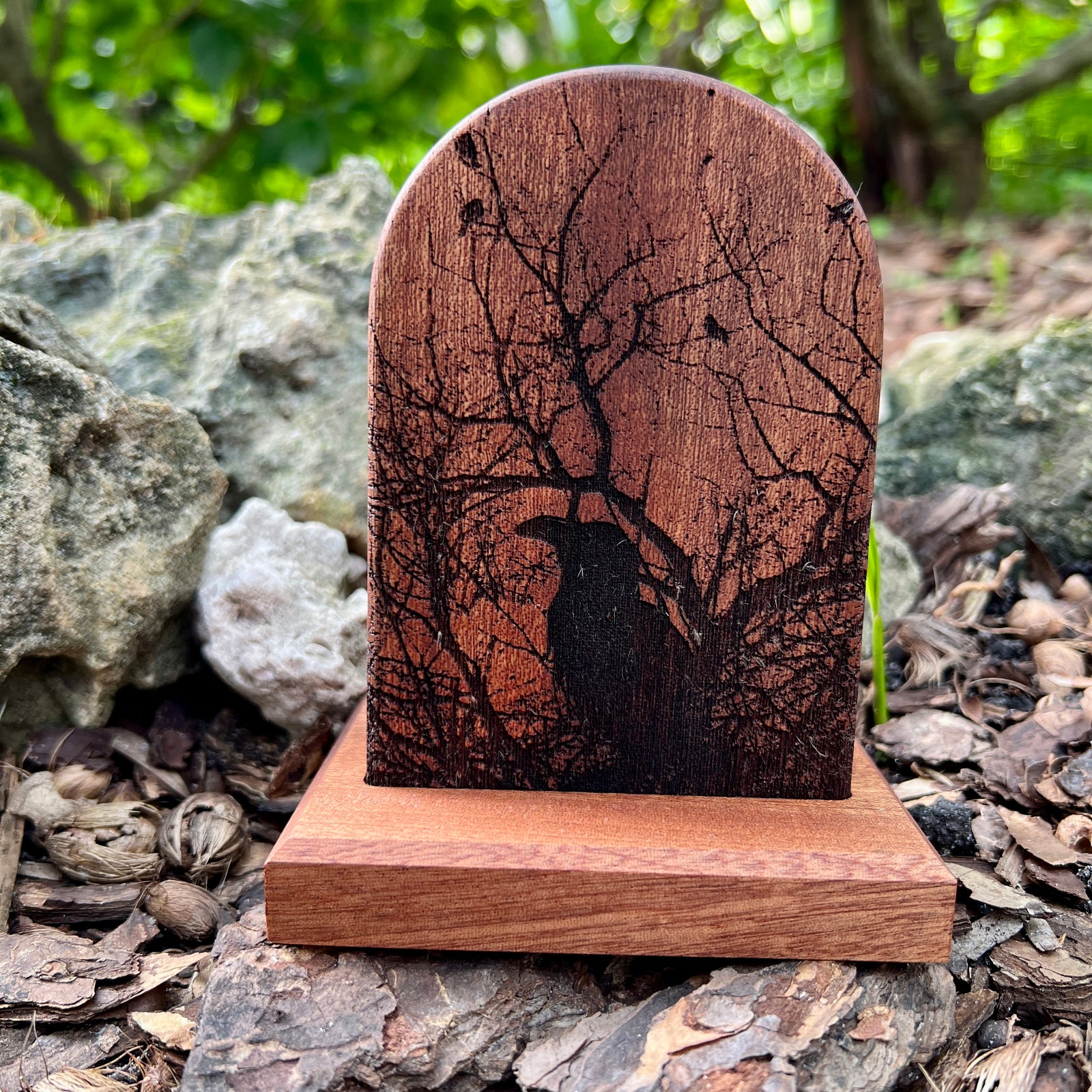 Headstone Dice Crypt - The Raven