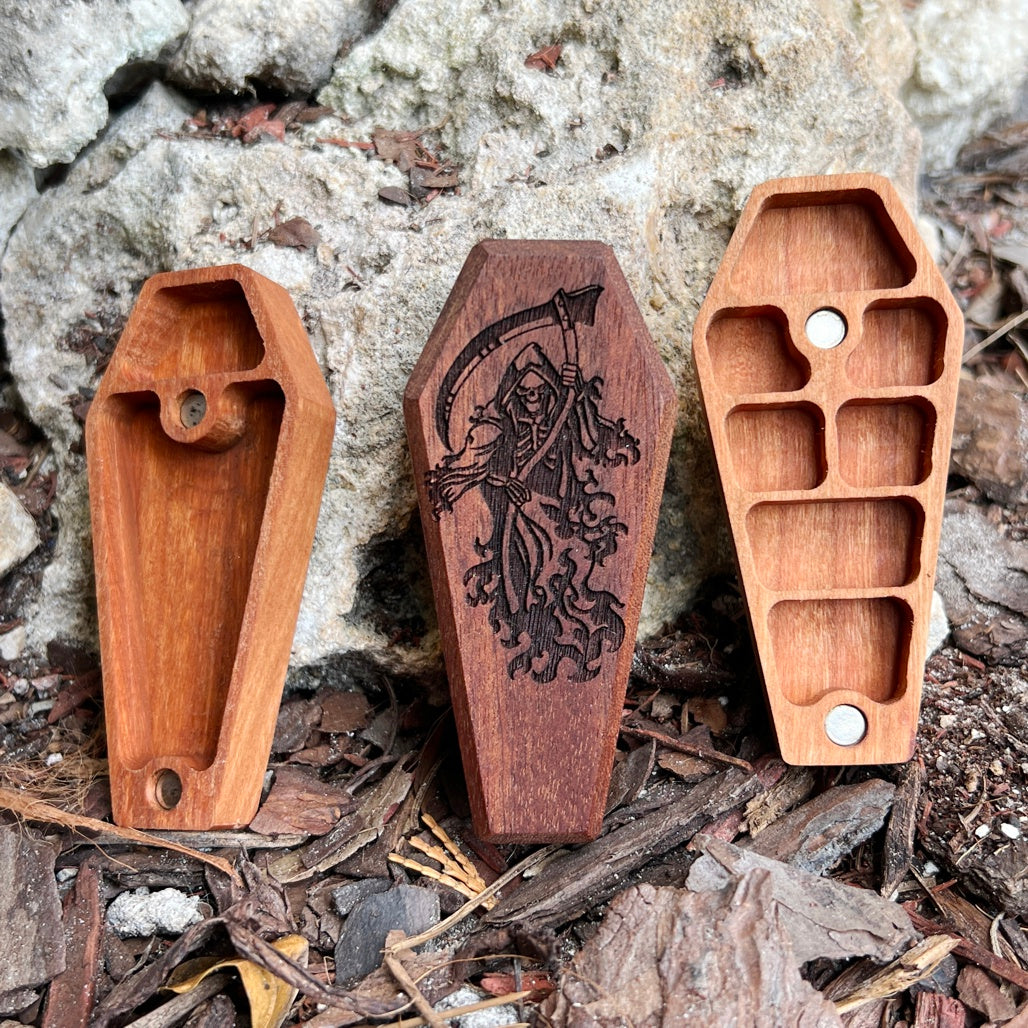 Reaper - Mini Dice Crypt-Cryptic Creative-Cryptic Creative- dice crypt - mini dice - dice vault - dice box - dice coffin