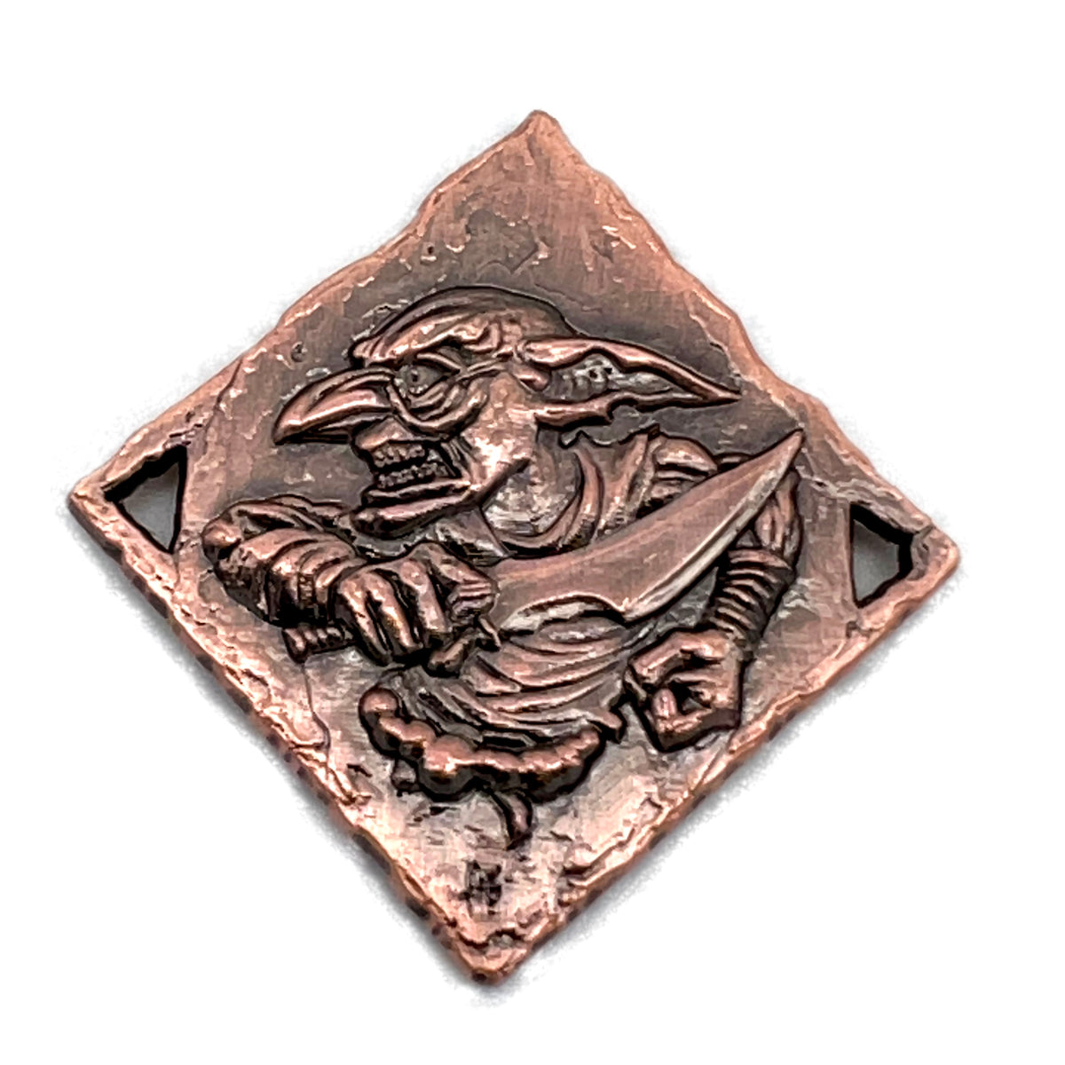 Decision Coin - Goblin-Cryptic Creative-dice coin-dnd coins-rpg coins-LARP Coins-Cryptic Creative