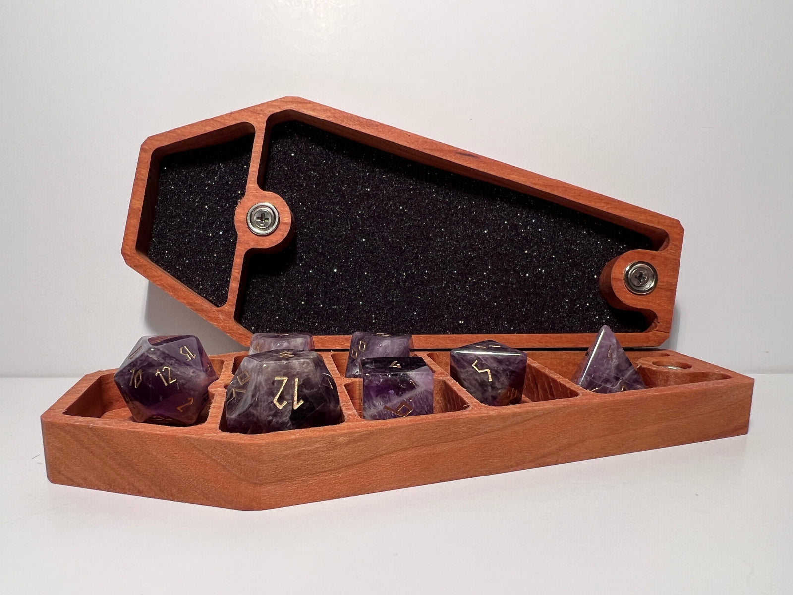 Vampire 2-Dice Crypt-Cryptic Creative-dice casket-dice vault-dice box-dice tray-Cryptic Creative
