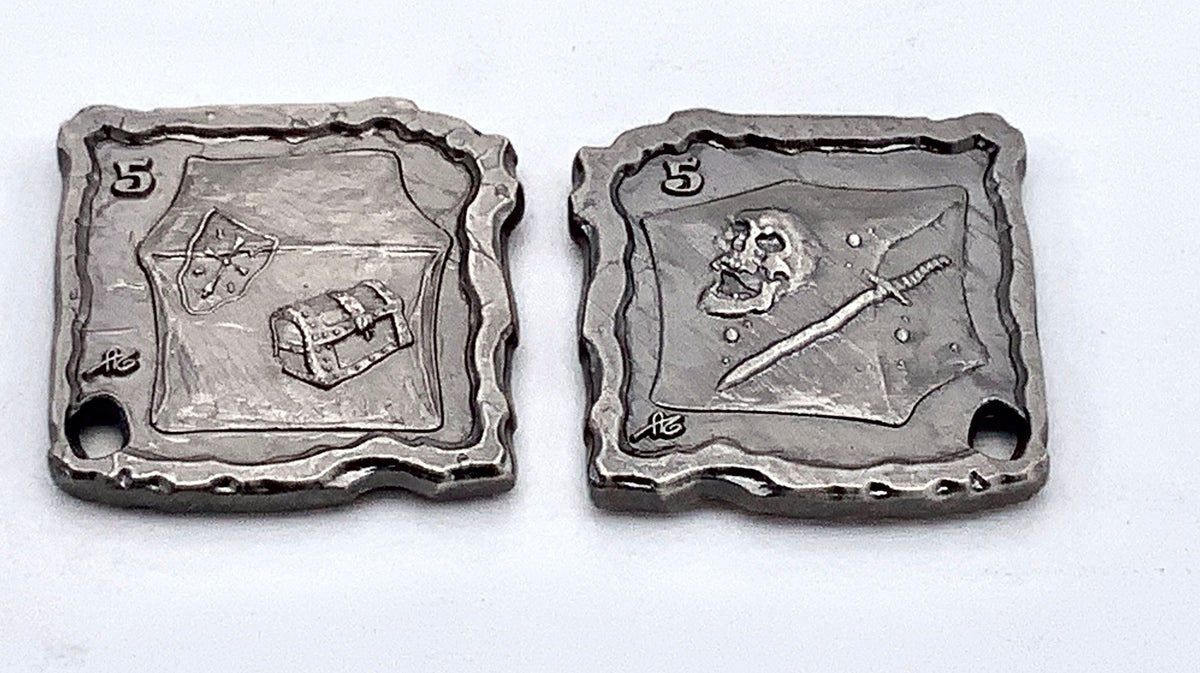 More D&D Monster Coins - (Set of 10 Metal Plated Novelty)-Tokens-Cryptic Creative-dice coin-dnd coins-rpg coins-LARP Coins-Cryptic Creative