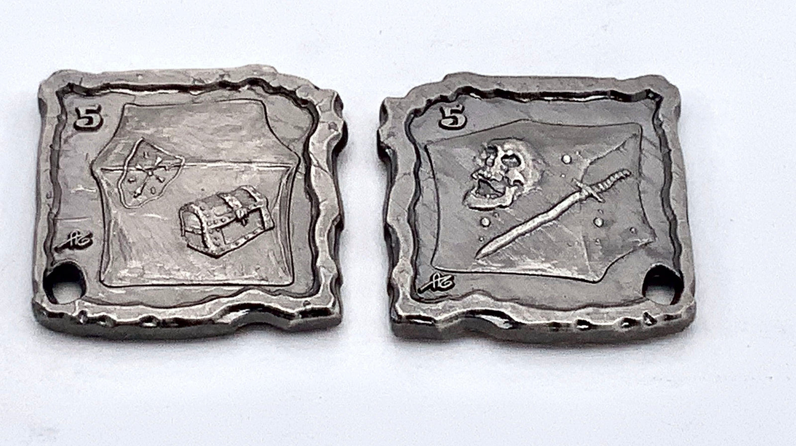 More D&D Monster Coins - (Set of 10 Metal Plated Novelty)-Tokens-Cryptic Creative-dice coin-dnd coins-rpg coins-LARP Coins-Cryptic Creative