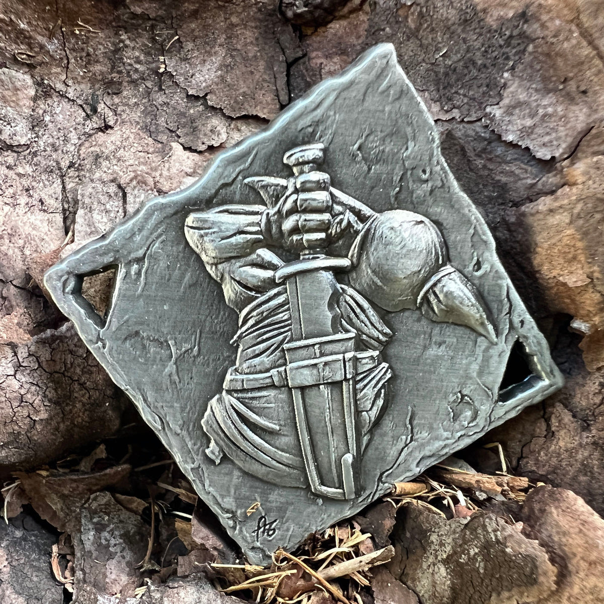 Decision Coin - Goblin-Cryptic Creative-dice coin-dnd coins-rpg coins-LARP Coins-Cryptic Creative